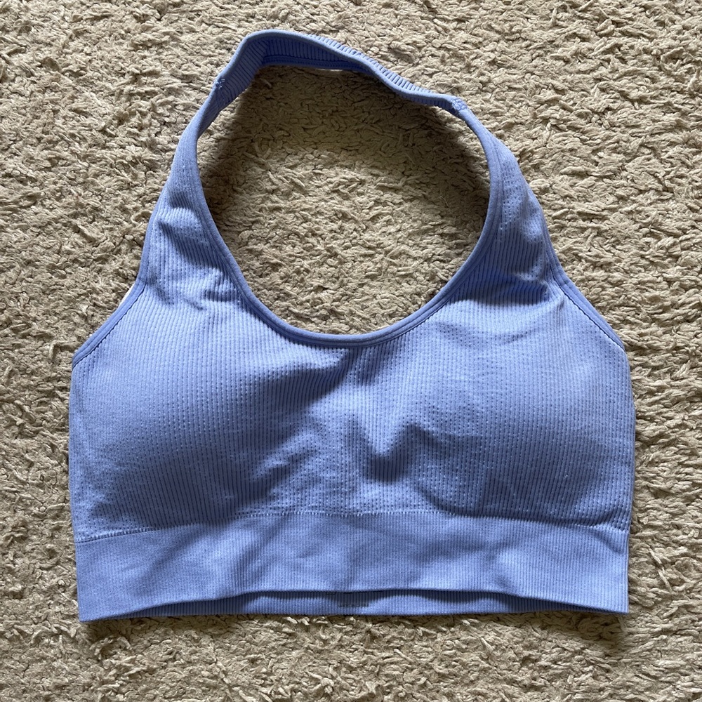 NVGTN halter sports bra